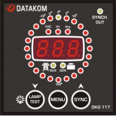 SYNCHROSCOPE AND CHECK SYNCH RELAY DKG-117